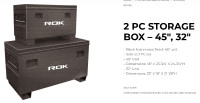 ROK 2 pc. storage boxes