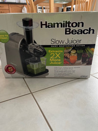 Hamilton Beach Slow Juicer 