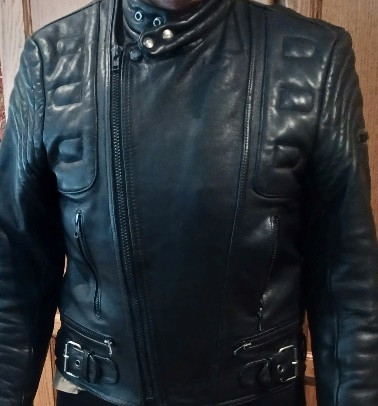 Men's Echt Leder (Leather) Biker Jacket (Roberg) - For Sale in Men's in Campbell River