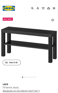 IKEA LACK TV Bench