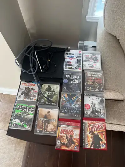 PS3 + Games, View more