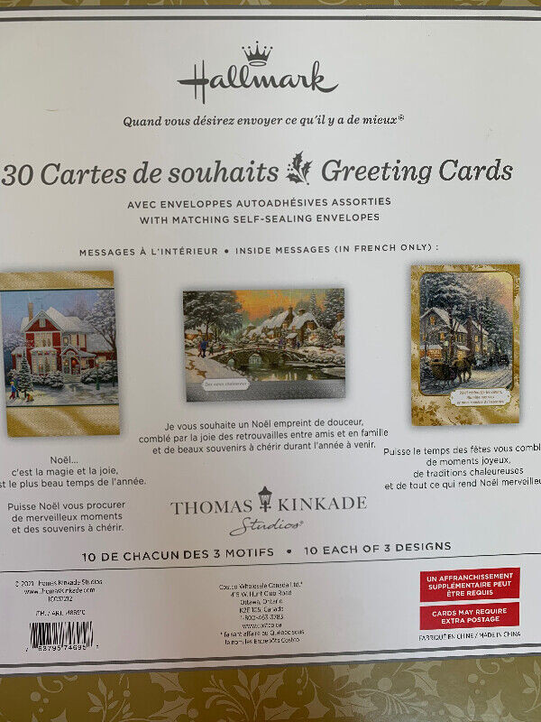 French hallmark cards in Other in Bedford