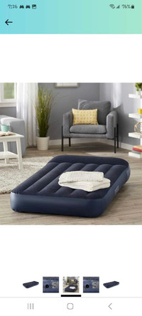 Intex twin air mattress with pump 