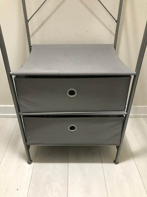 Hanging Wardrobe With 2 Drawers and 2 Storage Bins (1 year old) in Other in City of Toronto - Image 3