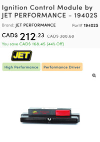 Jet performance mod 