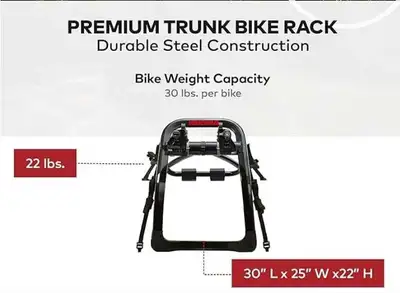 Yakima bike rack for cars without tow hook, View more