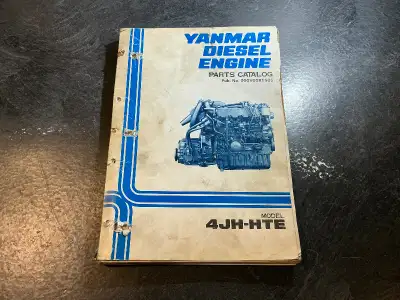 Yanmar 4JH-HTE Marine Diesel Engine Parts Catalog, View more