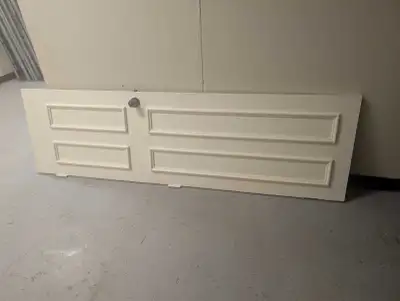 White Interior Door with Doorknob, View more