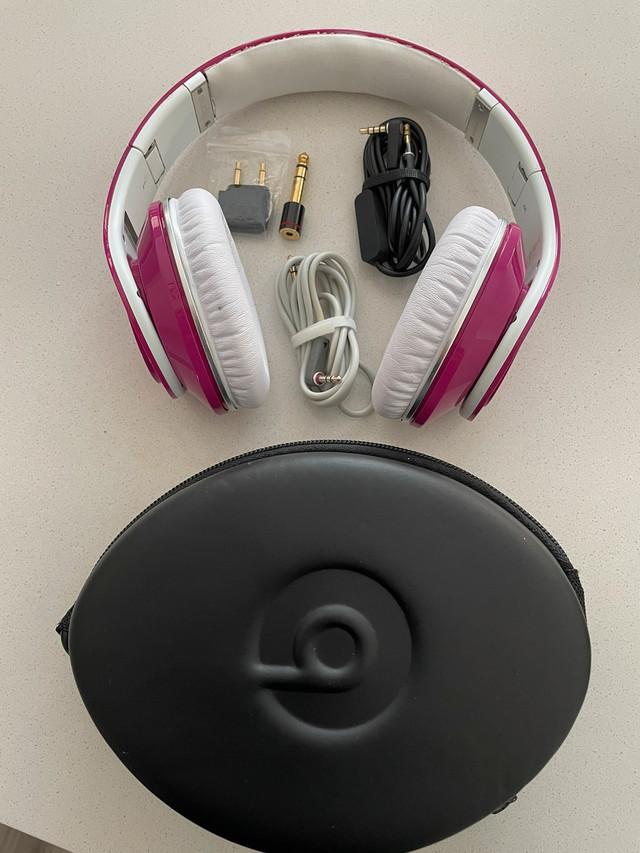 Monster Beats by Dre - studio pink in Headphones in Calgary