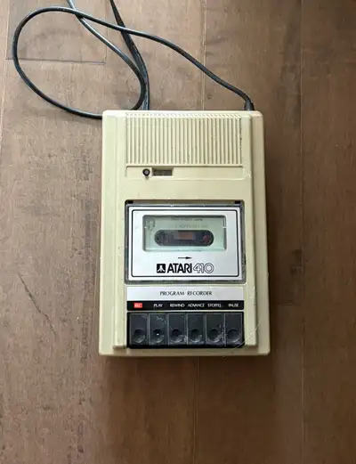 UNTESTED Atari 410 program recorder, View more