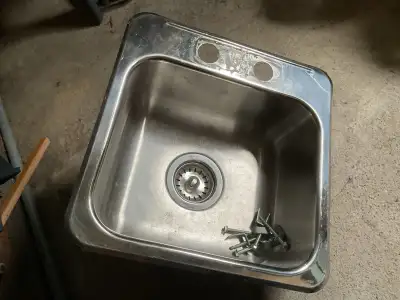 s.s.sink  15 1/2x15” , View more