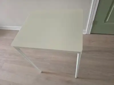White Metal Table (50x44x71h Cm), View more