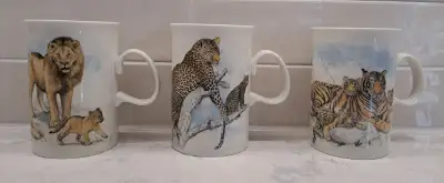 "Big Cats” Dunoon Mugs - Stoneware - Made in Scotland, View more
