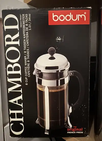 Bodum Coffee & Tea  (IN BOX) $40 for both!, View more