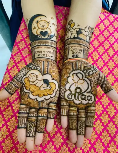 baby shower henna , View more