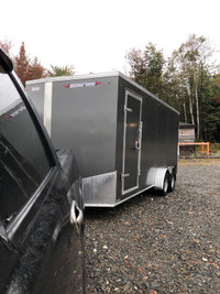 18’ enclosed trailer for rent 