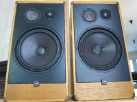 X-RARE CANTON CT 1000 FULL RANGE SPEAKERS * WEST GERMANY *