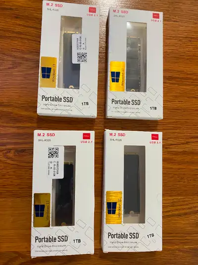1 TB = M.2 NVME 2280 SSD Drives Available = 70$ Each - Only Limited Quantity Windows 10, Windows 11,...