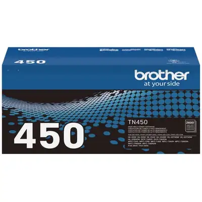 Original Brother  TN-450 Black High Yield Laser Toner Cartridge, View more
