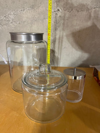 Big glass jars