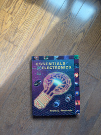 Essentials of Electronics. Frank D. Petruzella