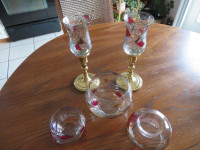 Partylite Red Mosaic Set - Pickup Coventry Hills