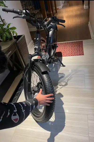 Radpower electric fat tire bike, View more