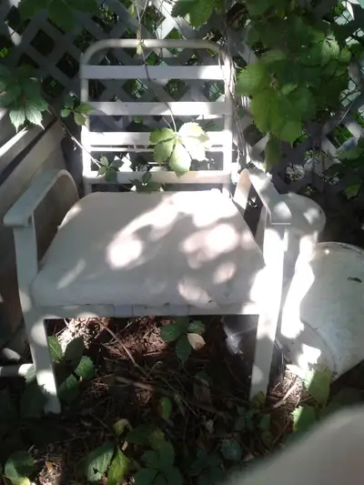 Deck chair, with cushion., View more