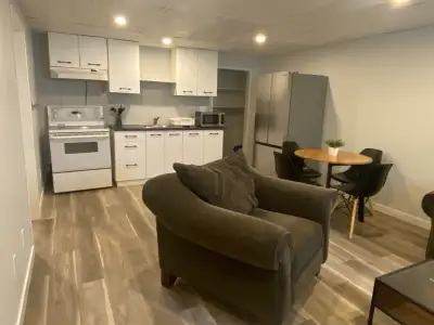 Private room available for rent in a shared basement suite. Looking for a responsible, tidy individu...