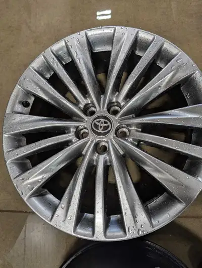 For sale are four used 20-inch Toyota Highlander wheels, perfect for upgrading your ride's style and...