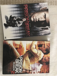 Prison break complete season one and two on DVD