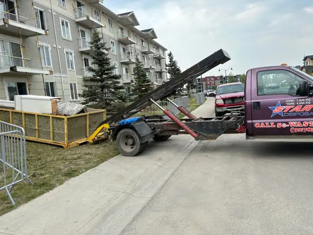 ALL SIZE BINS - DUMPSTER $200 & JUNK & CLEAN in Cleaners & Cleaning in Calgary - Image 3