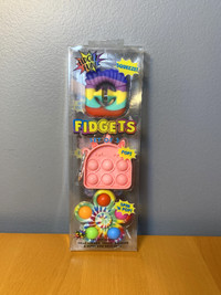 Fidget Fun Fidgetst Snap Fidget, Fidget Spinner and Push Pop-NEW