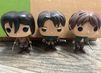 *RARE, VAULTED STATUS (no longer being made) **NOT IN ORIGINAL BOXES but still great condition* Eren...