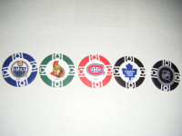 Collectible NHL Poker Chips