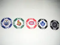 Collectible NHL Poker Chips