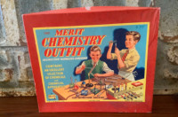 1950’s Merit Chemistry Outfit Set Near complete and good box