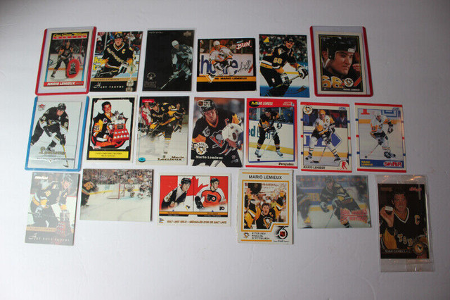 NHL MARIO LEMIEUX 19-Cards For $25 _VIEW OTHER ADS_ in Arts & Collectibles in Kitchener / Waterloo - Image 2