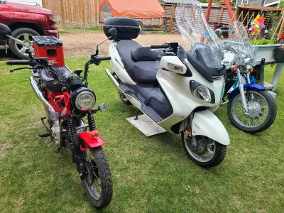 I have to many motorcycles and wish to sell a couple of them. List includes a 2024 CT Honda 125 trai...