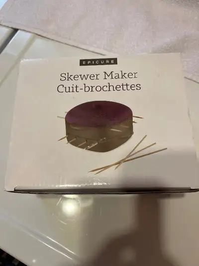 Epicure, skewer maker, View more