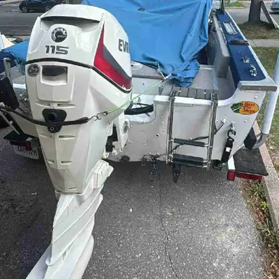 For Sale 1997 Starcraft Superfisherman 17.5 with 2008 Evinrude 115 HP – Well Maintained* Selling my...