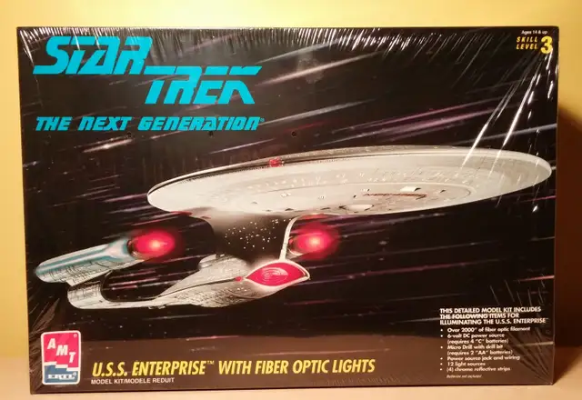 Star Trek The Next Generation U.S.S. Enterprise Model Kit by AMT