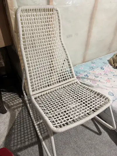 Mint condition rocking chair for indoor or outdoor use. Rarely used. Pet and smoke free home Pick up...