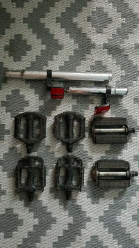 Bike parts.