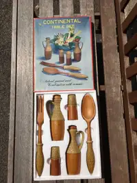 Ensemble Cuisine Mid Century Tiki Kitchen Set Original Box