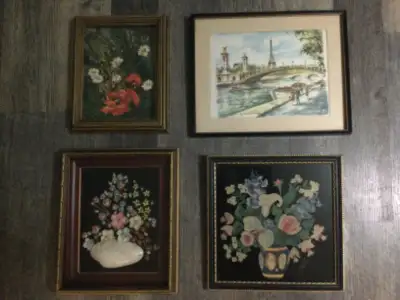 VTG Framed Wall Art (Various), View more