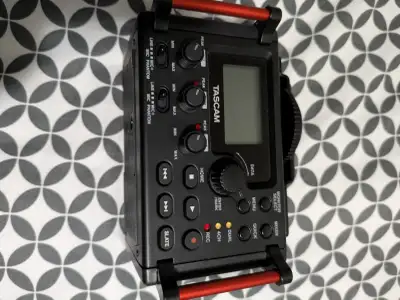 Tascam DR-60D MK2 + AT shotgun mic, View more