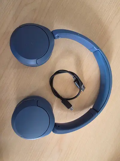 Sony WH-CH520 Wireless Headphones - Blue, View more