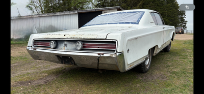 1968 Chrysler 300 Coupe was a 440 cui/727 car but engine/tranny is long gone !!! SOLID BODY !!!, rus...