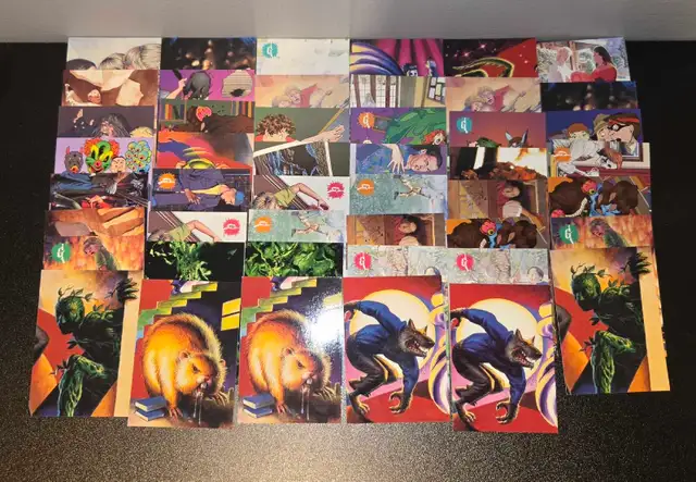 260+ Trading Cards Buffy Spider-Man Power Rangers Goosebumps Bat in Arts & Collectibles in Calgary - Image 3